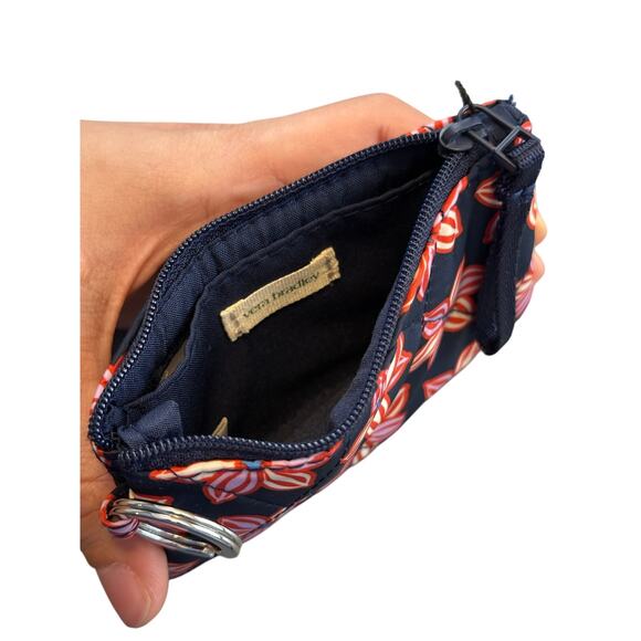 NWT Vera Bradley Sea Turtle Luggage Tag and Floral Small Coin Purse Bundle - Picture 4 of 6